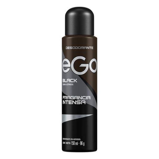 EGO Desodorante Aerosol Cont. 150ml - Black