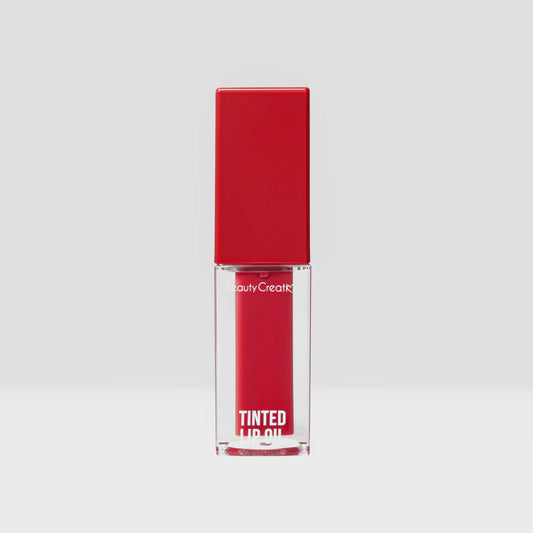 Beauty Creations Tinted Luxe Lip Oil (TLXL7, Red My Fortune) 3pc Bundle