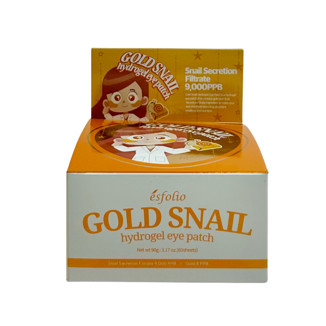 Esfolío Gold Snail Hydrogel Eye Patch 60 Sheets