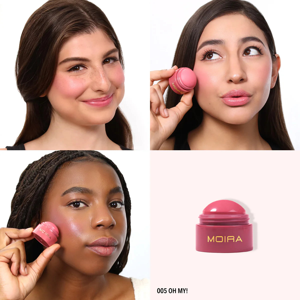 Soft Blush Balm (SBB005, Oh my!) 3pc Bundle