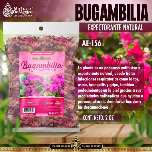 AE-156 Bugambilia Hierba Natural Calidad Premium Cont. 2oz