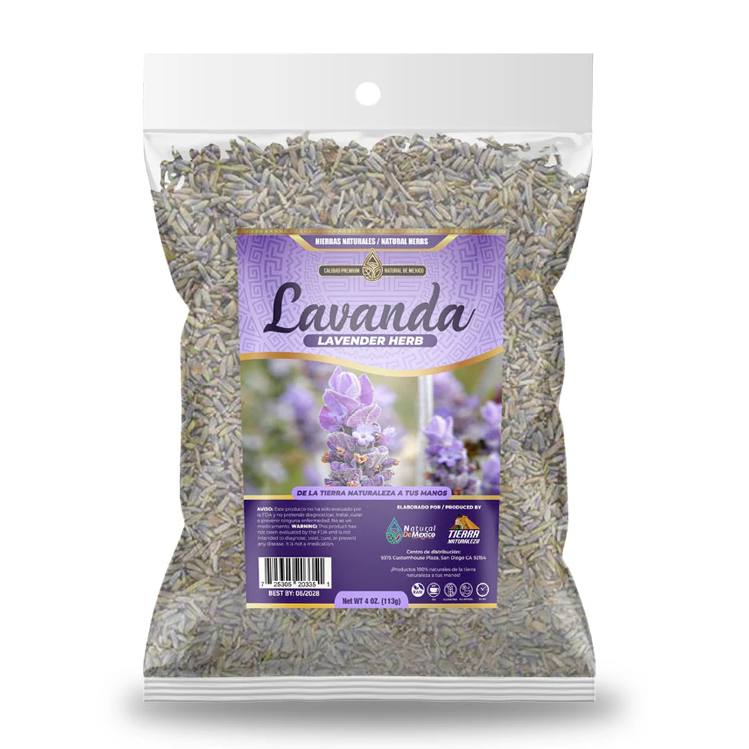 Hierba de Lavanda Cont. 4oz