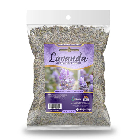 Hierba de Lavanda Cont. 4oz