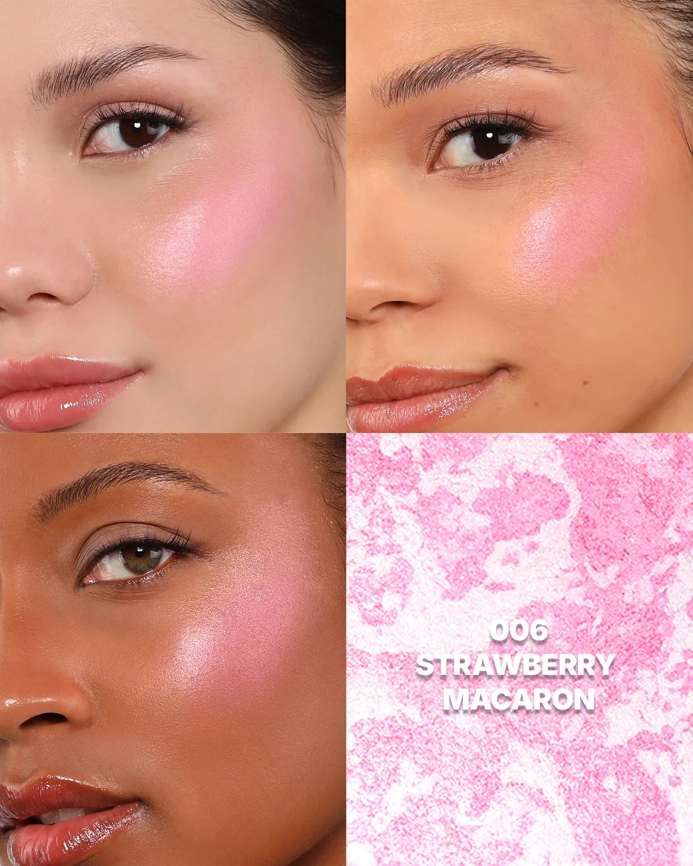 MARVELOUS BAKED BLUSH (006 STRAWBERRY MACARON )-3PC BUNDLE