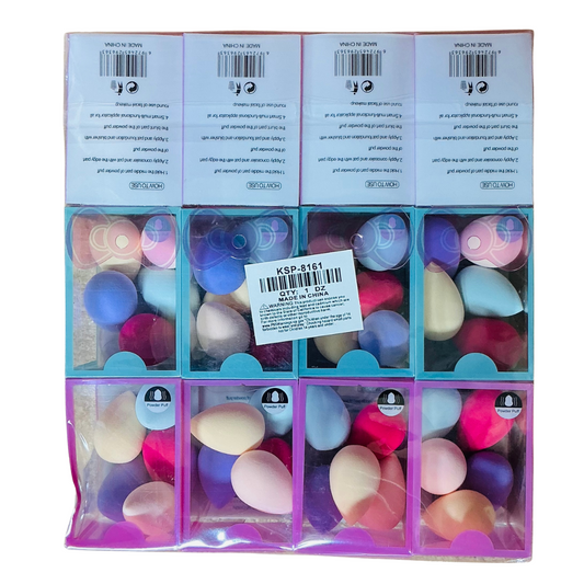 KSP-8161 Mini Beauty Blender 12pc Set