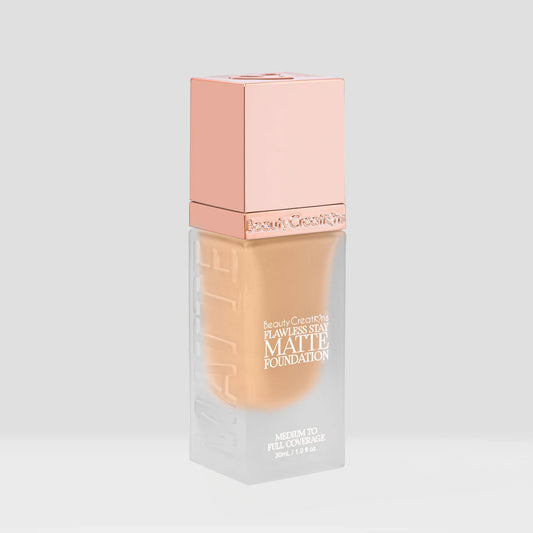 Beauty Creations - Flawless Stay Matte Foundation "9C" 3PC SET
