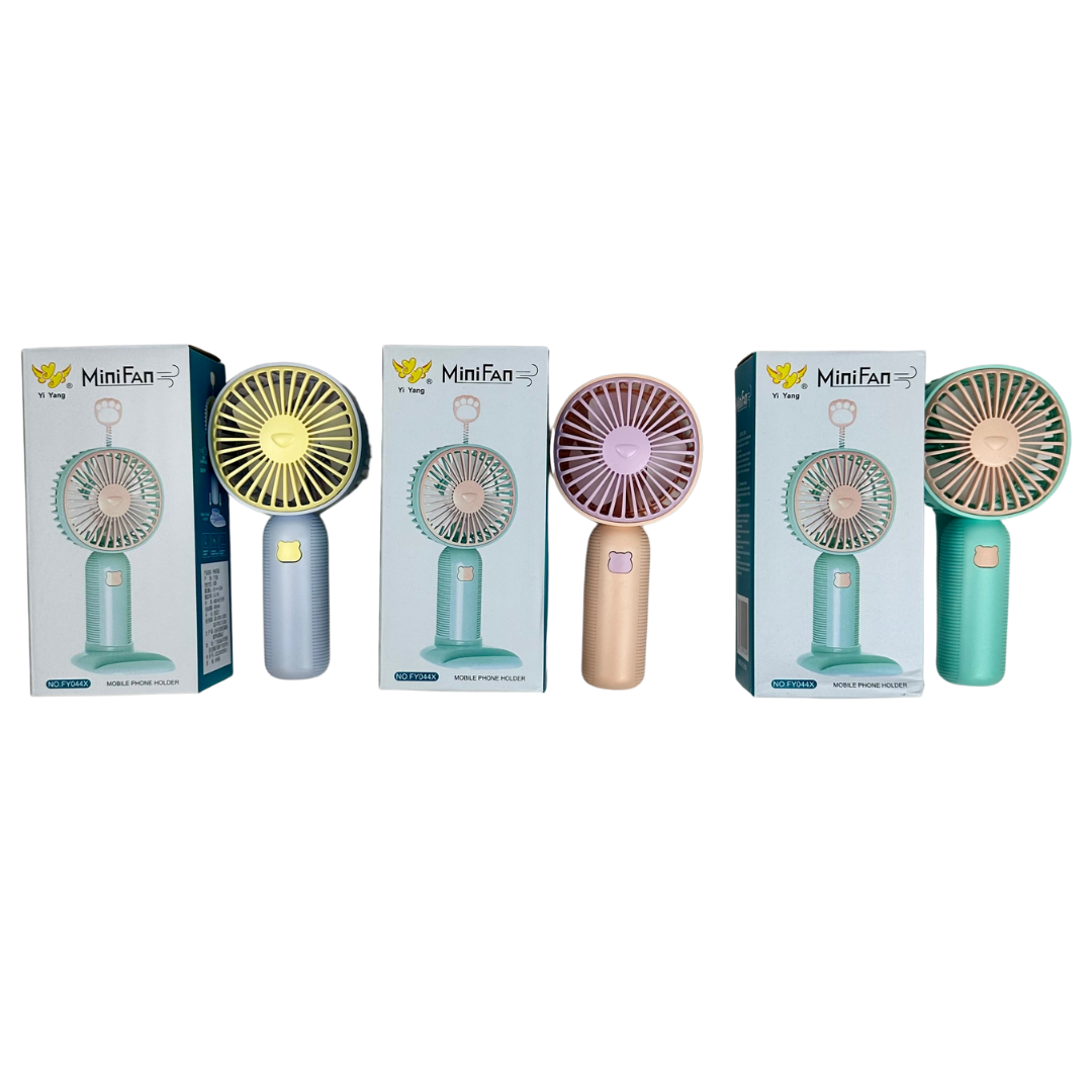 KCT-1017 Handheld Desktop USB Mini Fan 12pc Set