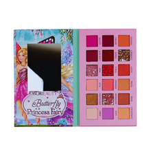 Load image into Gallery viewer, ES6287 Butterfly Princess Fairy 18 Color Eyeshadow Palette

