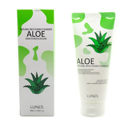 Lunes Aloe Cleansing Foam 180ml