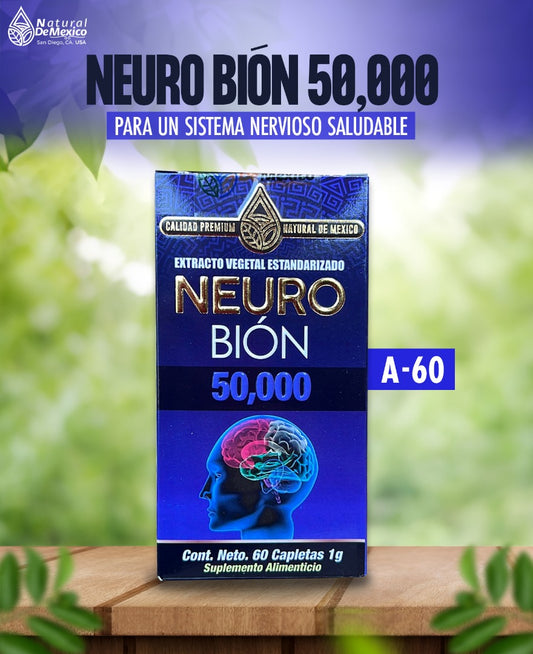 A-60 Neuro Bión 50,000 Cont. 60 Capletas