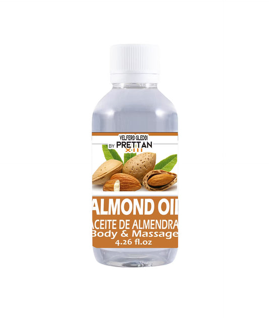 Prettán  Aceite de almendras 126 ml (4.26FL Oz)