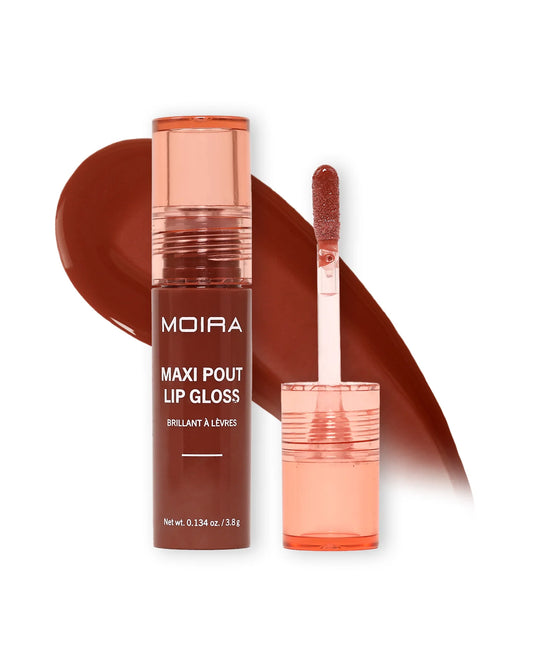 Moira Maxi Pout Lip Gloss (MPLG008, Cinnamon Spice) 3pc Bundle