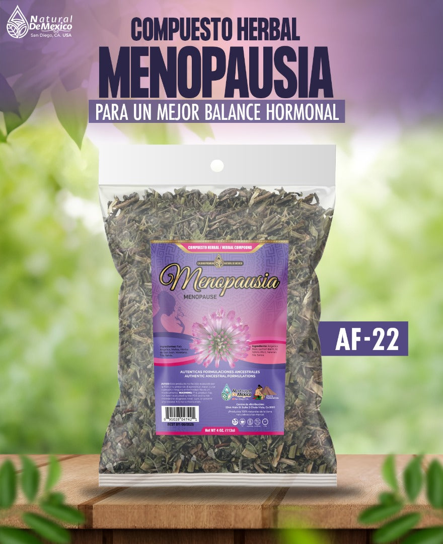 AF-22 Menopausia Para un Mejor Balance Hormonal