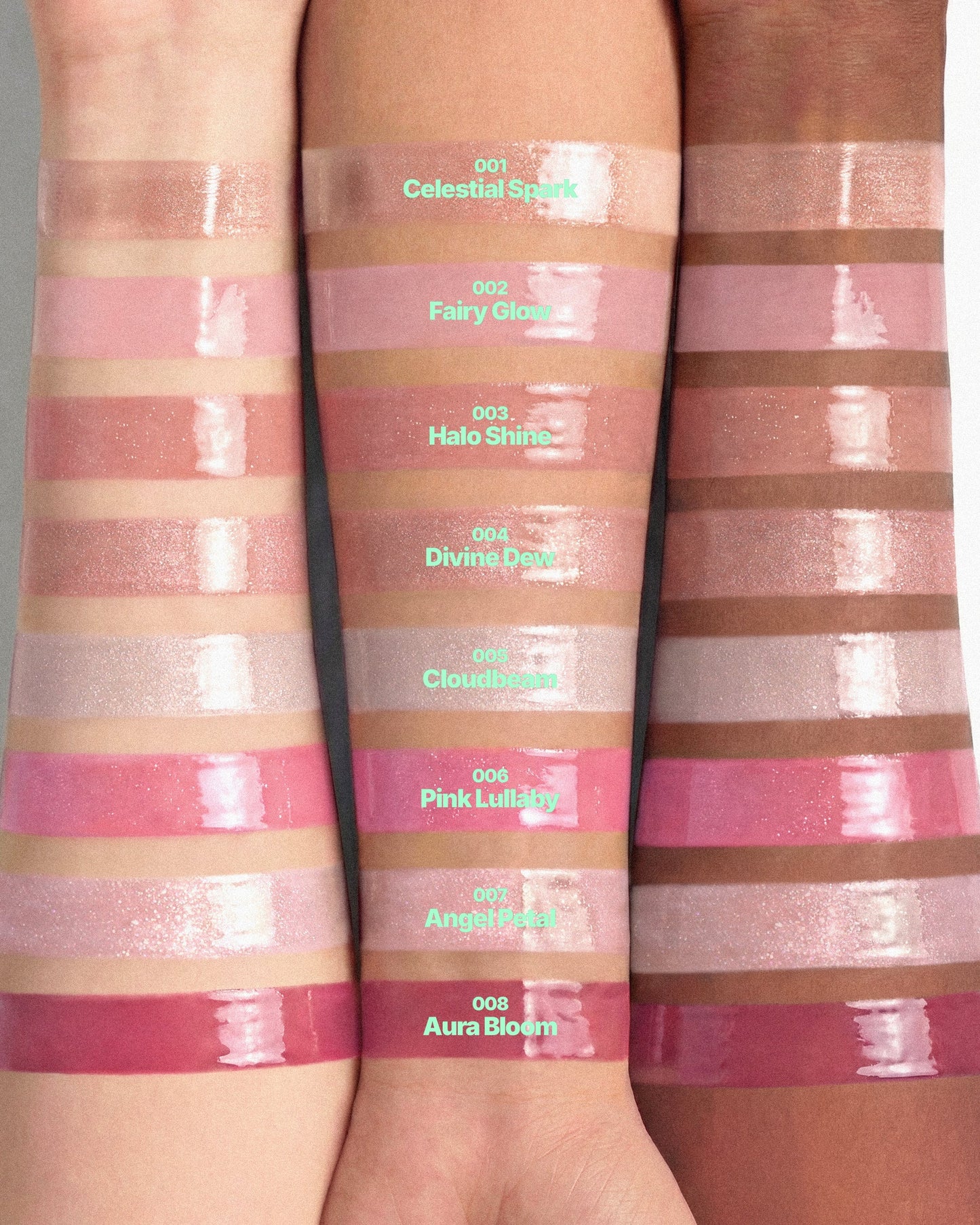 Moira Angel Glow Gloss (AGG005, Cloudbeam) 3pc Bundle
