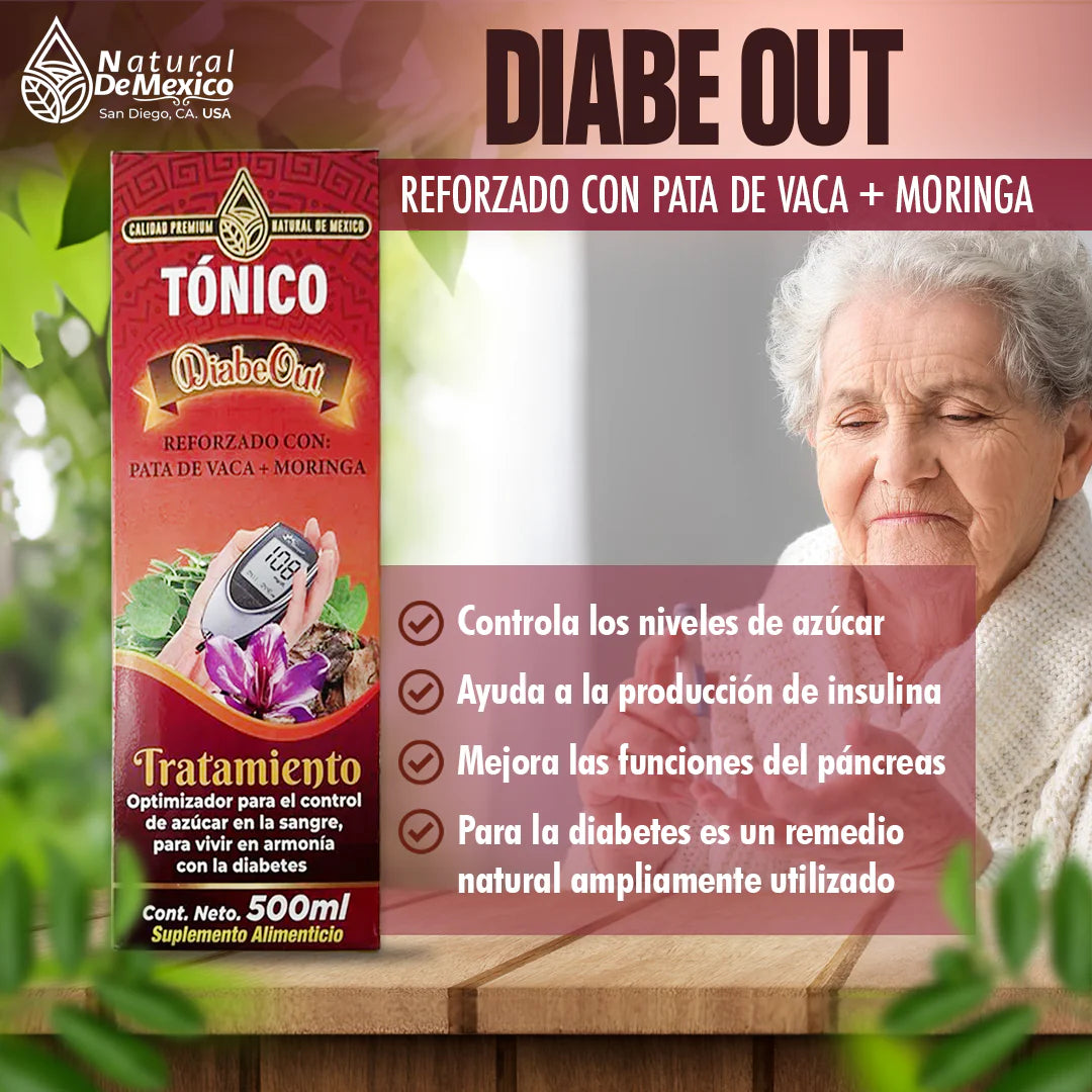 Tonico Bebible Diabe Out 500ml