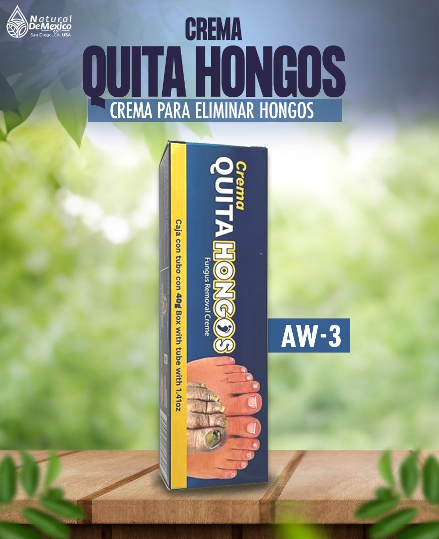 AW-3 Crema Quita Hongos Tubo 40g