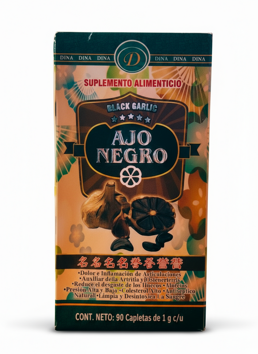 Capsula de Ajo Negro 90 Capletas de 1 G/C C/U