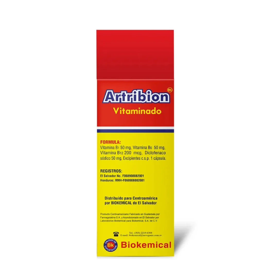 Artribion Vitaminado Capsulas De Gelatina Blanda 60 Capsulas