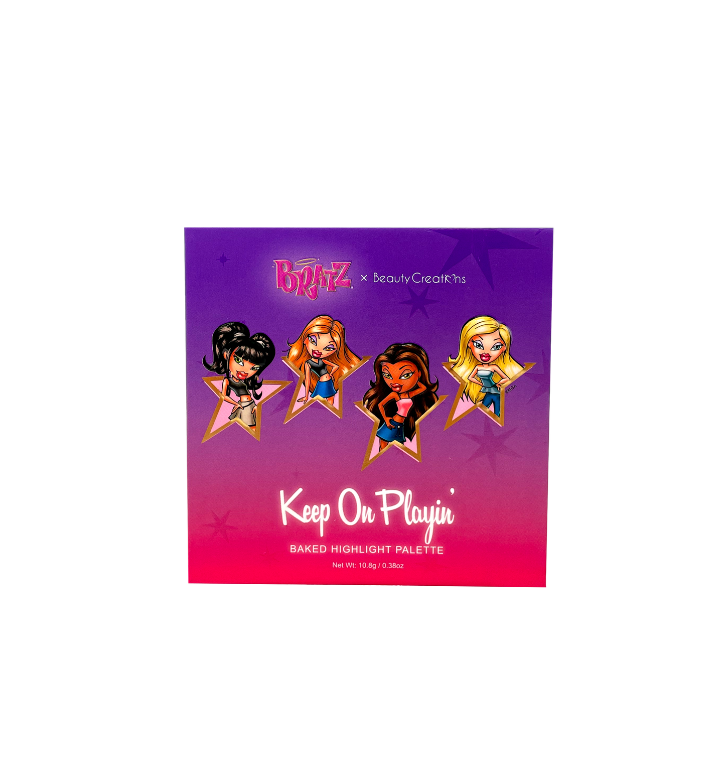 BGN-BH Beauty Creations x Bratz Girls Nite Out "Keep On Playin'" Highlight Palette