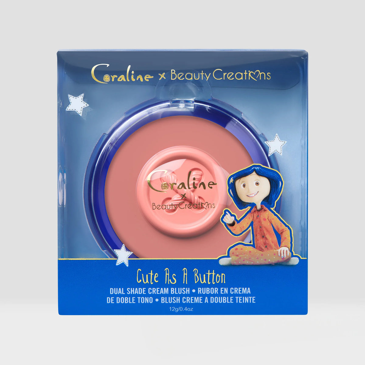 Beauty Creations x Coraline "Cute As A Button" Dual Shade Cream Blush (1PCS)