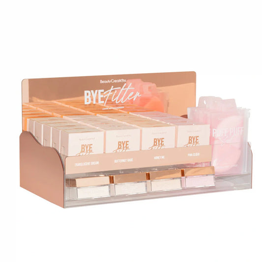 BFPD Beauty Creations Bye Filter Acrylic Display