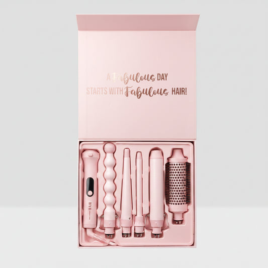 MS-PINK  Beauty Creations 5 IN 1 Curling Multi Styler (PINK)