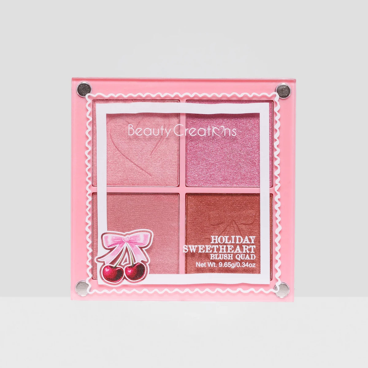 Beauty Creations Xmas 2026 Holiday Sweetheart Blush Quad (1PCS)
