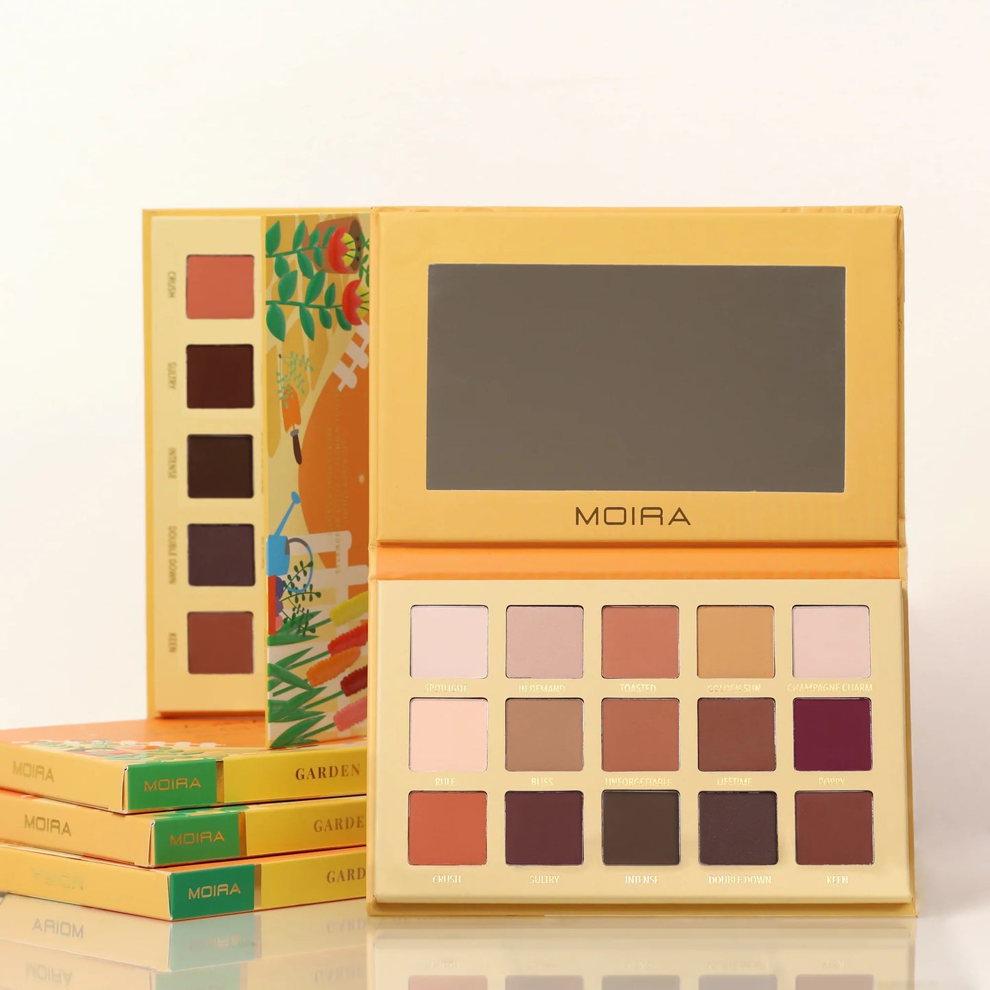 BPP001N Moira Garden of My Mind 15 Color Eyeshadow Palette