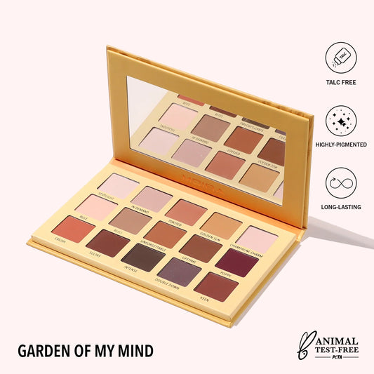 BPP001N Moira Garden of My Mind 15 Color Eyeshadow Palette