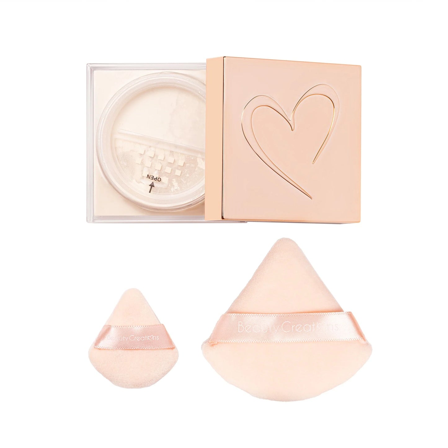 BFSPP-SET Bye Filter Translucent Setting Powder + Puff Set