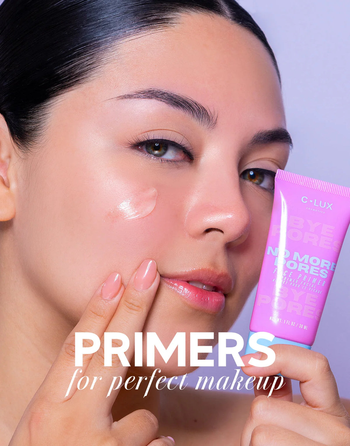 NMP001 Clux -  No More Pores Face Primer 3PCS SET