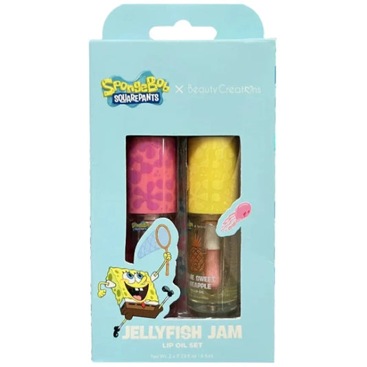 SBSP-TJ2 Beauty Creations X SpongeBob SquarePants  "Jellyfish Jam" Lip Oil Set (1PCS)