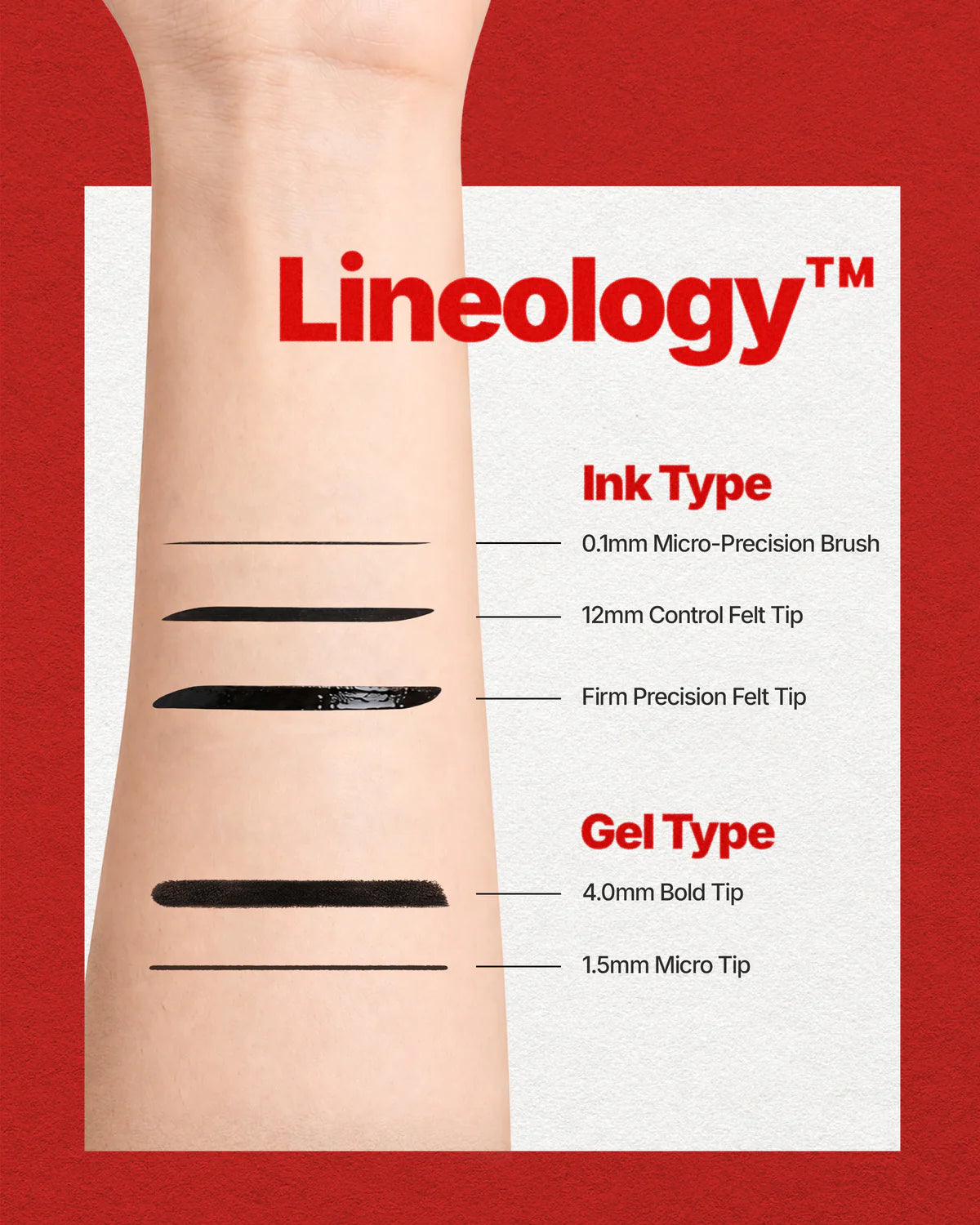 24NL001 Moira 24HR Nano Ink Liner (001, Black) (3PCS SET)