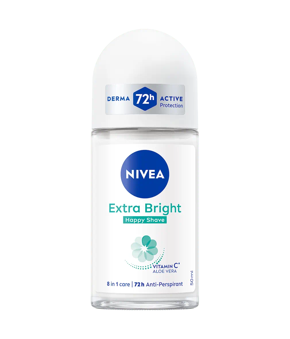 NIVEA DEODORANT ROLL-ON ~EXTRA BRIGHT SILK~ 50ML