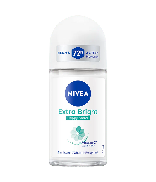NIVEA DEODORANT ROLL-ON ~EXTRA BRIGHT SILK~ 50ML
