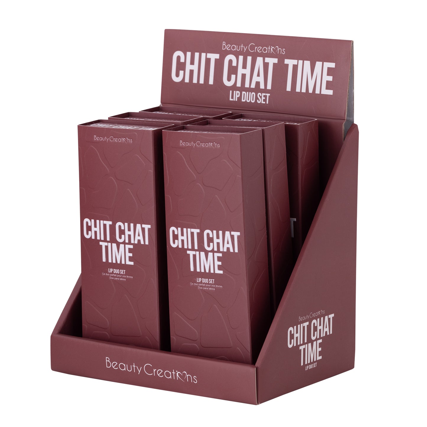 LD05 Beauty Creations Chit Chat Time Lip Duo 3PC Set