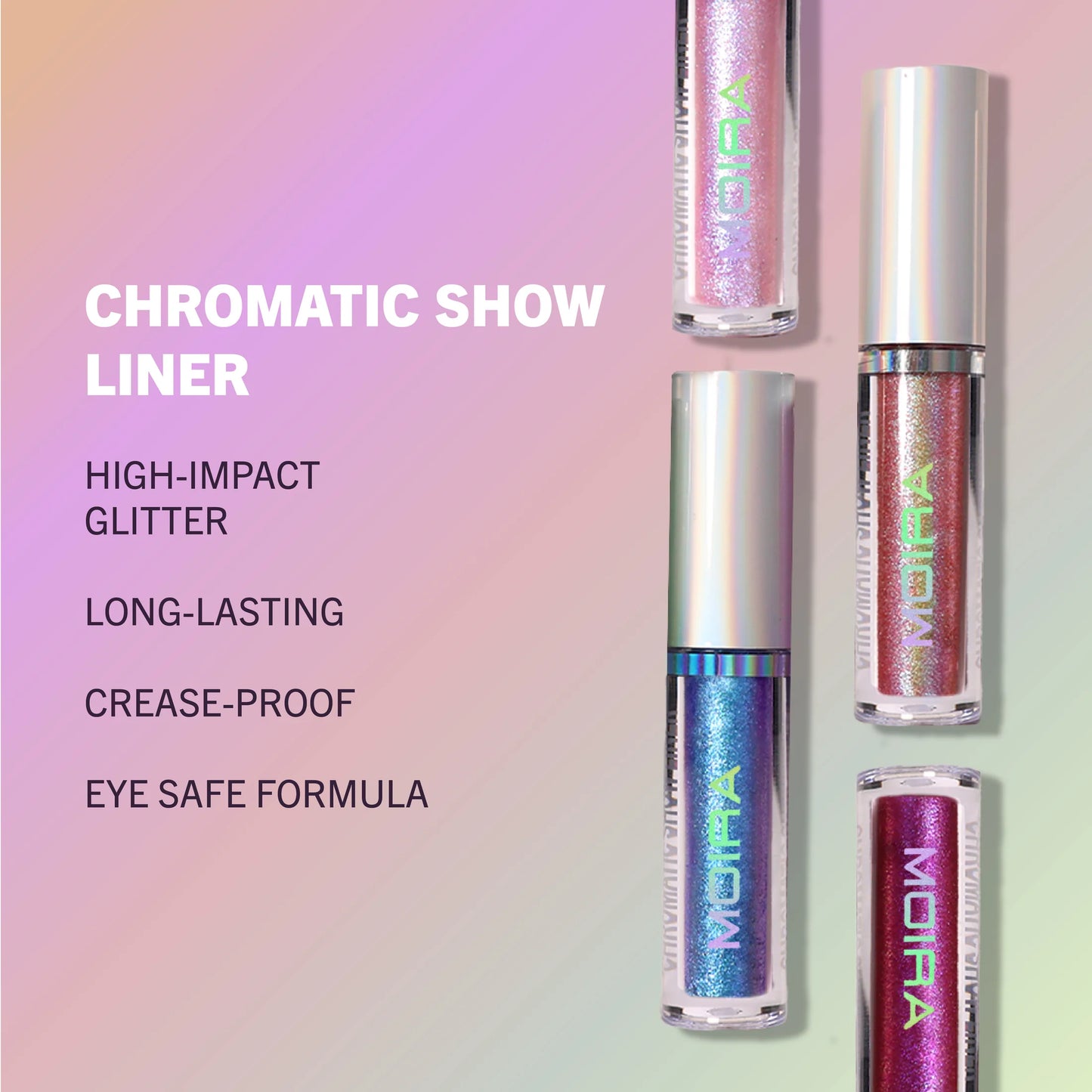 Moira Chromatic Show Liner (CRSL012, Sugar Coated) 3pc Bundle