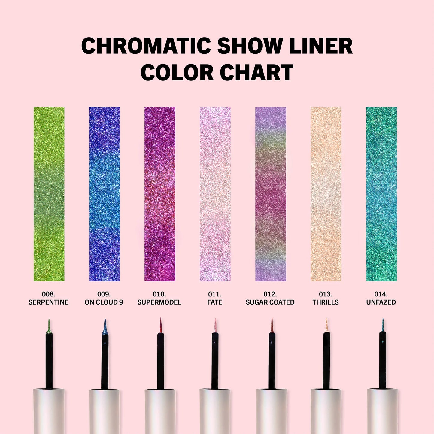 Moira Chromatic Show Liner (CRSL014, Unfazed) 3pc Bundle