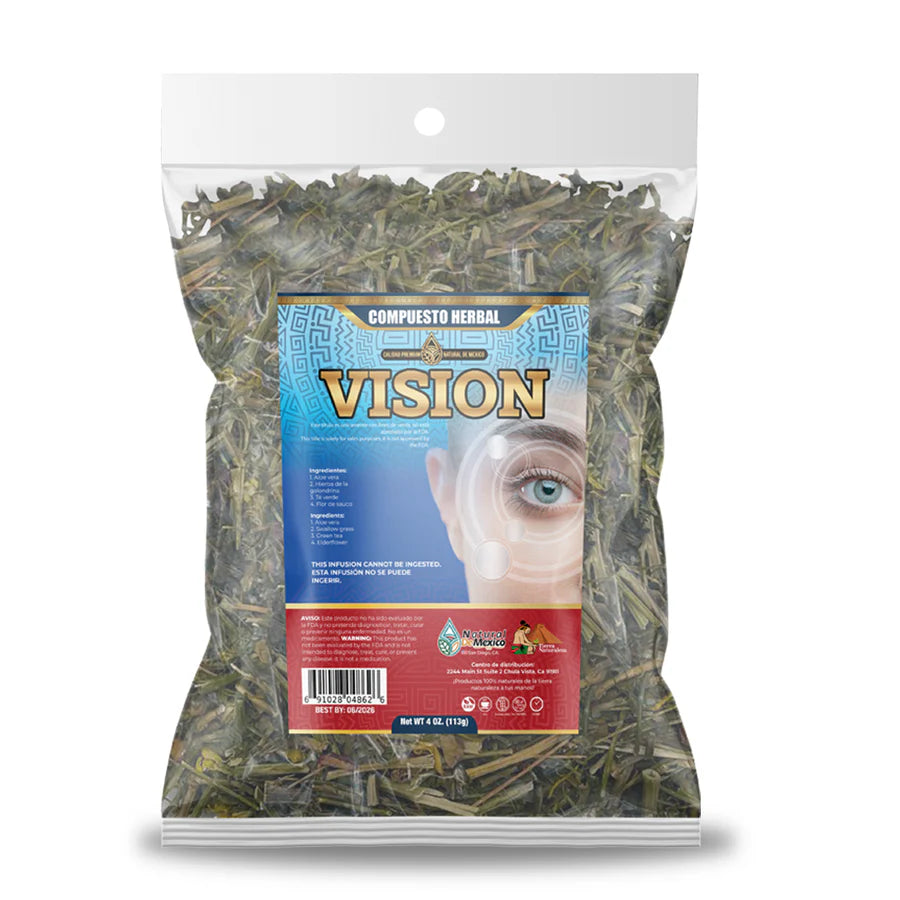 Visión Vitaminas para la Salud Ocular Té Cont. 4oz