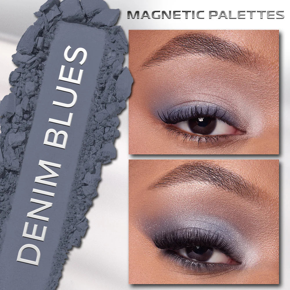9SP-DB Beauty Creations Magnetic Palettes (Denim Blues) 1PC