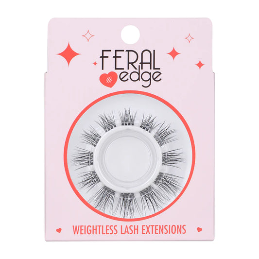 Feral Edge Weightless Eyelash Extensions 3pc Set - Doll Face