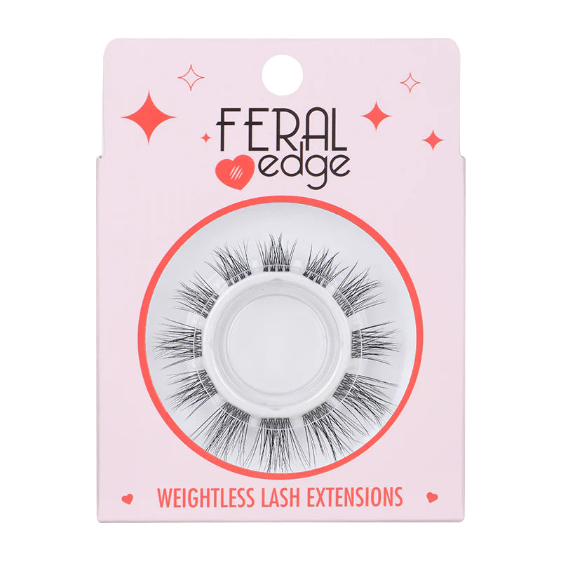 Feral Edge Weightless Eyelash Extensions 3pc Set - Doll Face