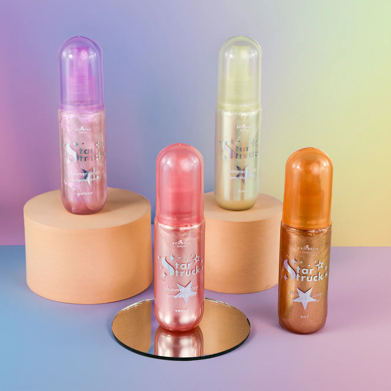 118SS Italia Deluxe Star Struck Shimmer Spray Display