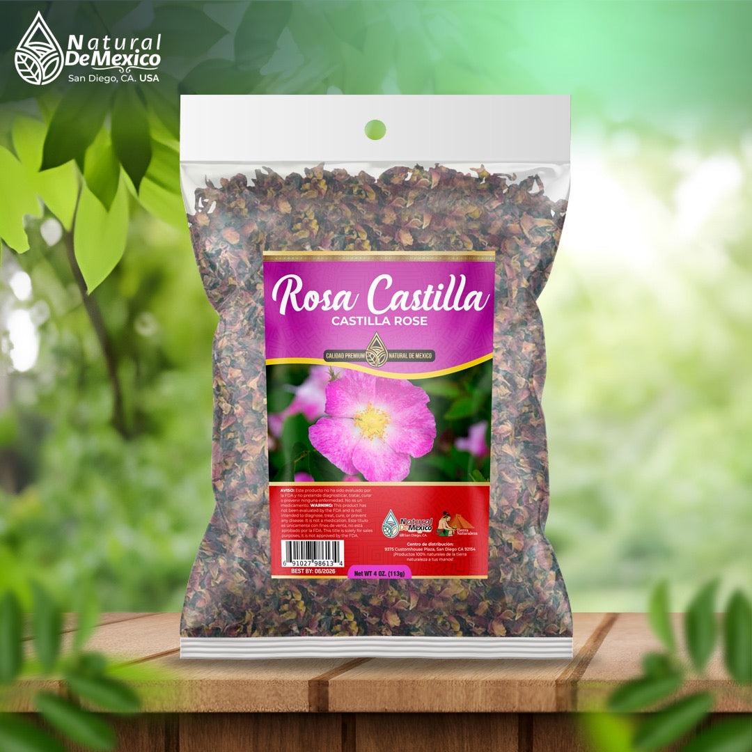 AE-117 Rosa de Castilla Calidad Premium Te Herbal Cont. 4oz