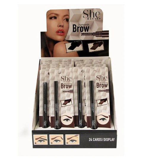 SH-EB01DB : Diamonds Brow Pencil- Dark Brown