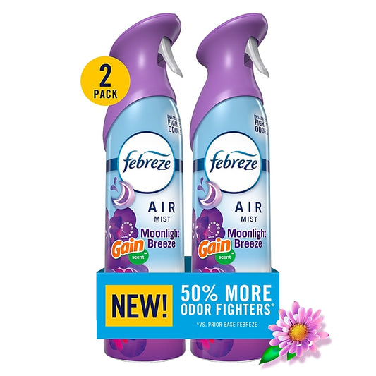 Febreeze 2 Pack Cont. 8.1oz - Gain Mooonlight Breeze