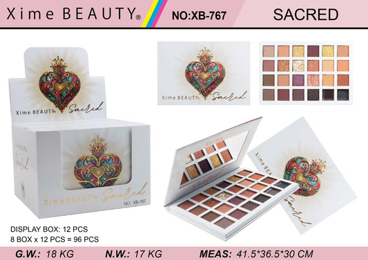 XB-767 Xime Beauty Sacred 24 Color Eyeshadow Palette