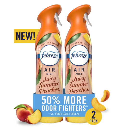 Febreeze 2 Pack Cont. 8.1oz - Juicy Summer Peaches