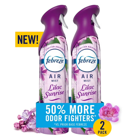 Febreeze 2 Pack Cont. 8.1oz - Lilac Sunrise