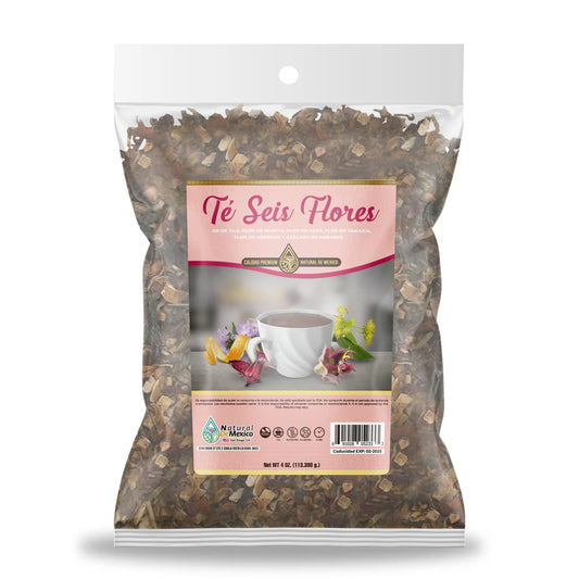 Hierba Te de Seis Flores Cont. 4oz